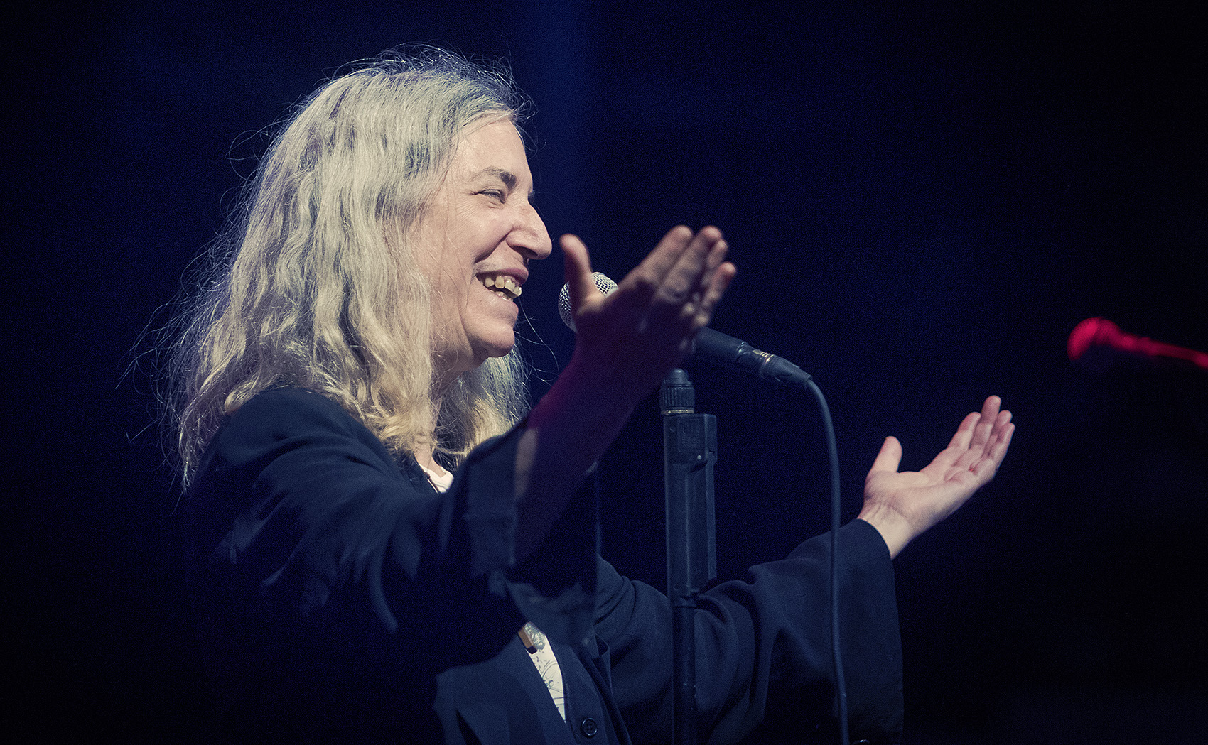 Koncertni utrinek Patti Smith Radio Terminal